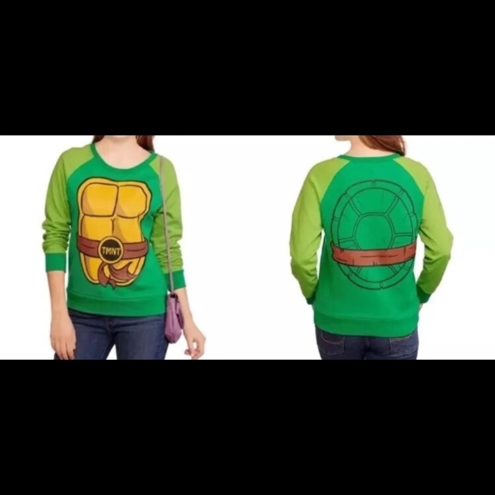 TMNT Front/Back Graphics Long Sleeve - Large